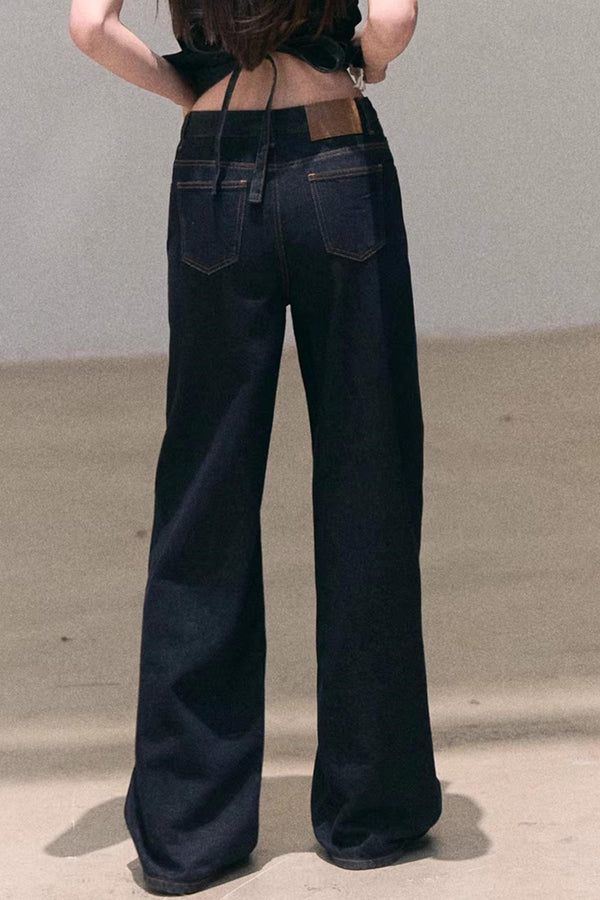 Sun-Kissed Floral Denim Pants Set-Up