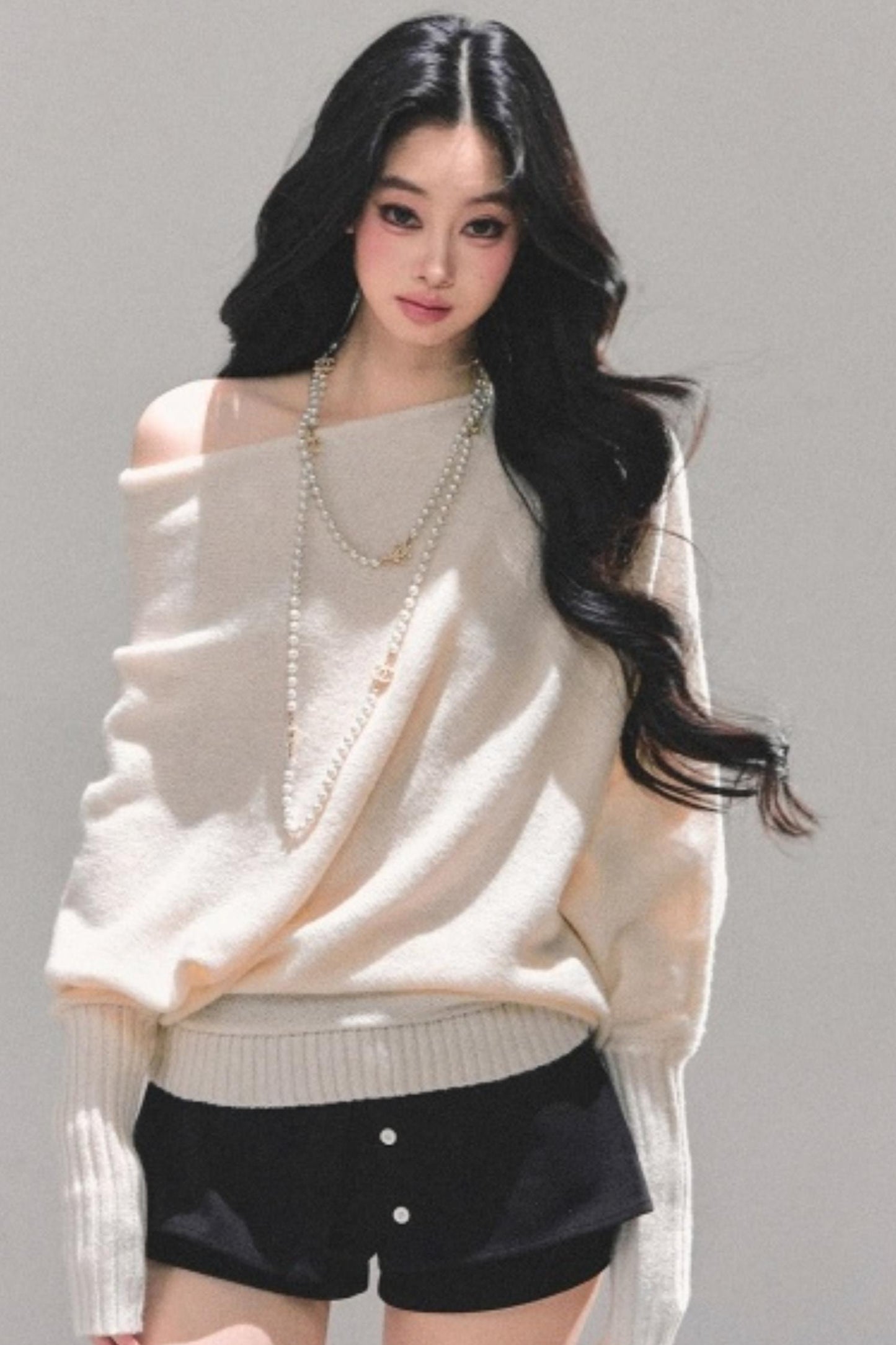 Minimalist French Knit Sweater