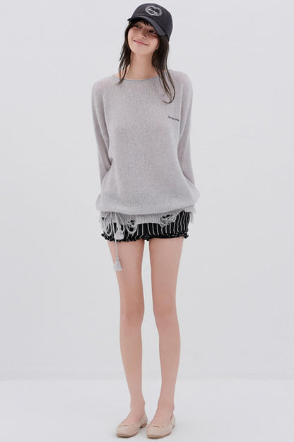 Soft Fleece Striped Pants