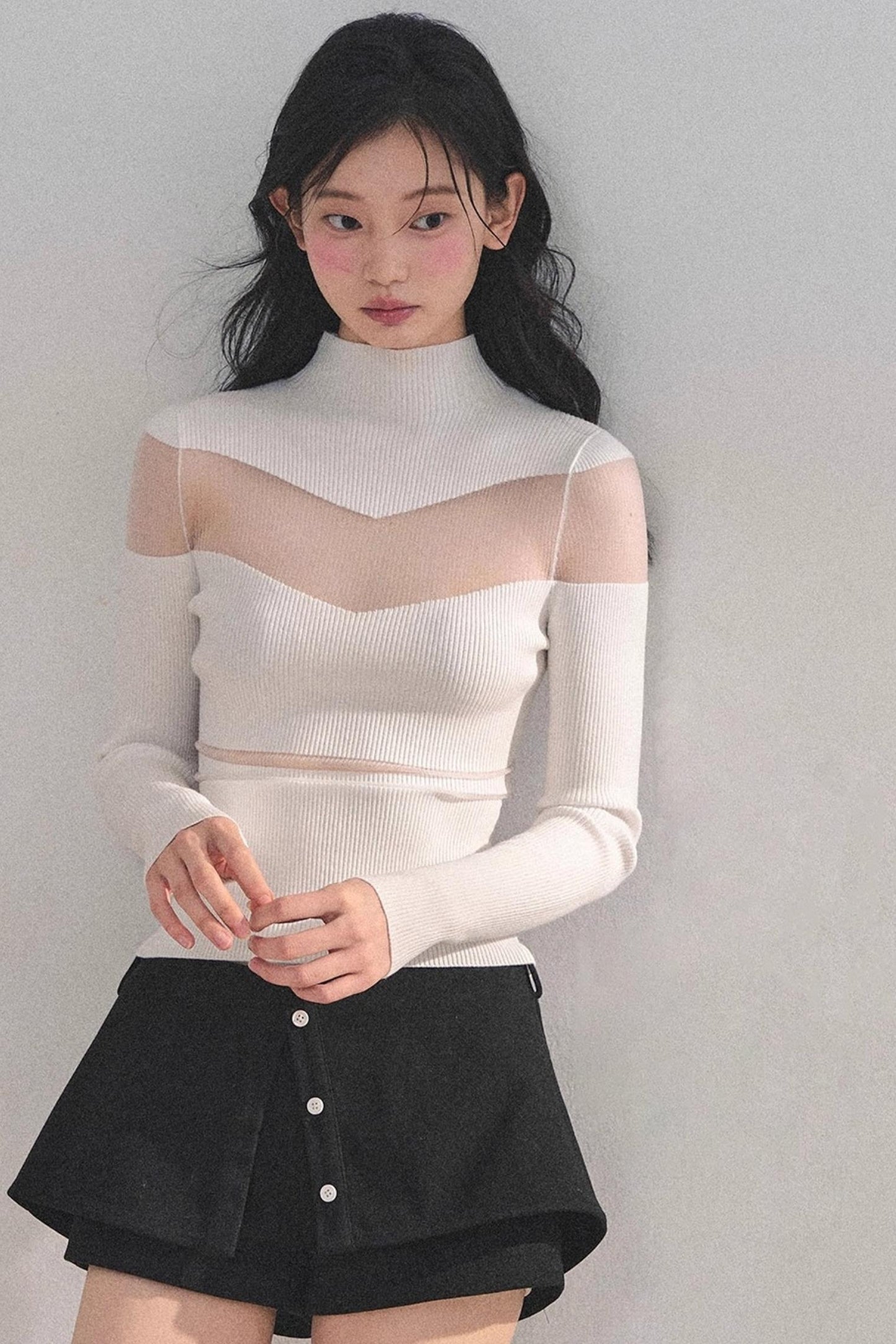 Low Whisper Knitted Top