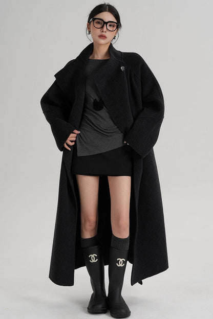 Elegant Wool Reversible Jacket