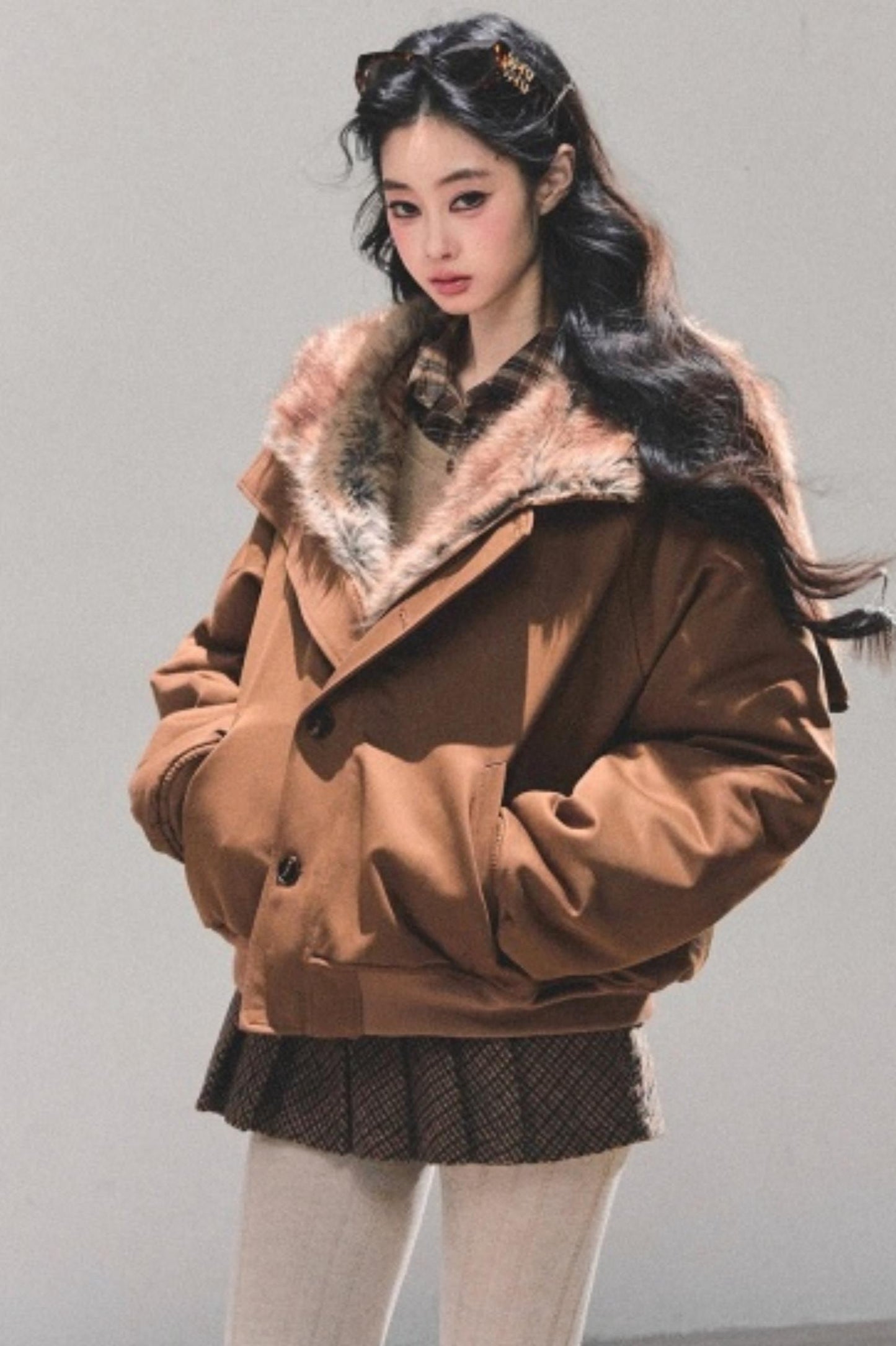 Plush Winter Padded Coat