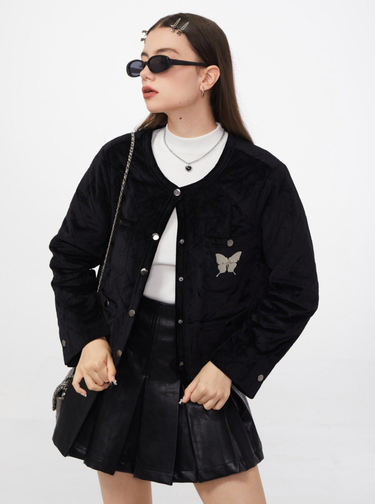 American small fragrant cotton jacket