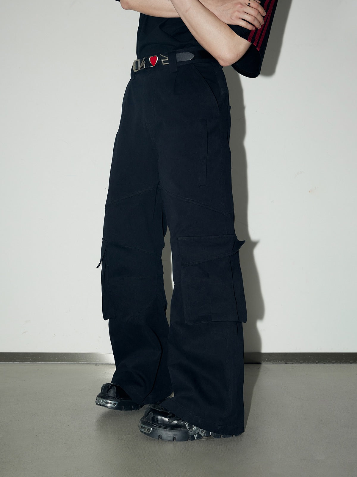 American retro wide-leg casual pants