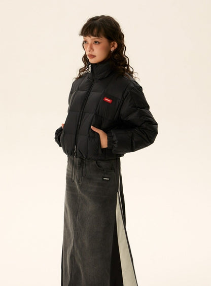 Long-sleeved Loose Down Jacket