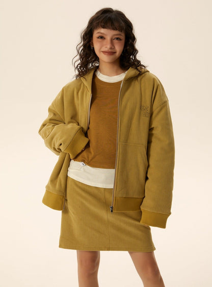 Long-sleeved loose casual jacket Set-up