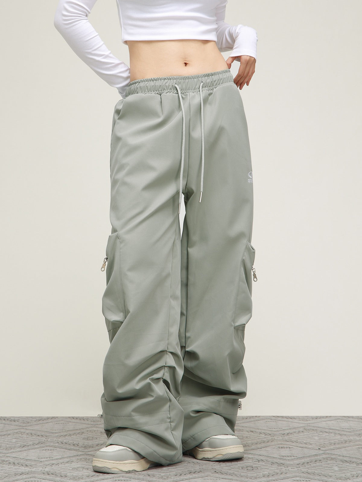 American Retro Straight Loose Pants