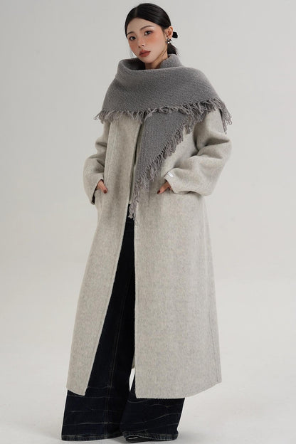 Elegant Double-Sided Woolen Coat