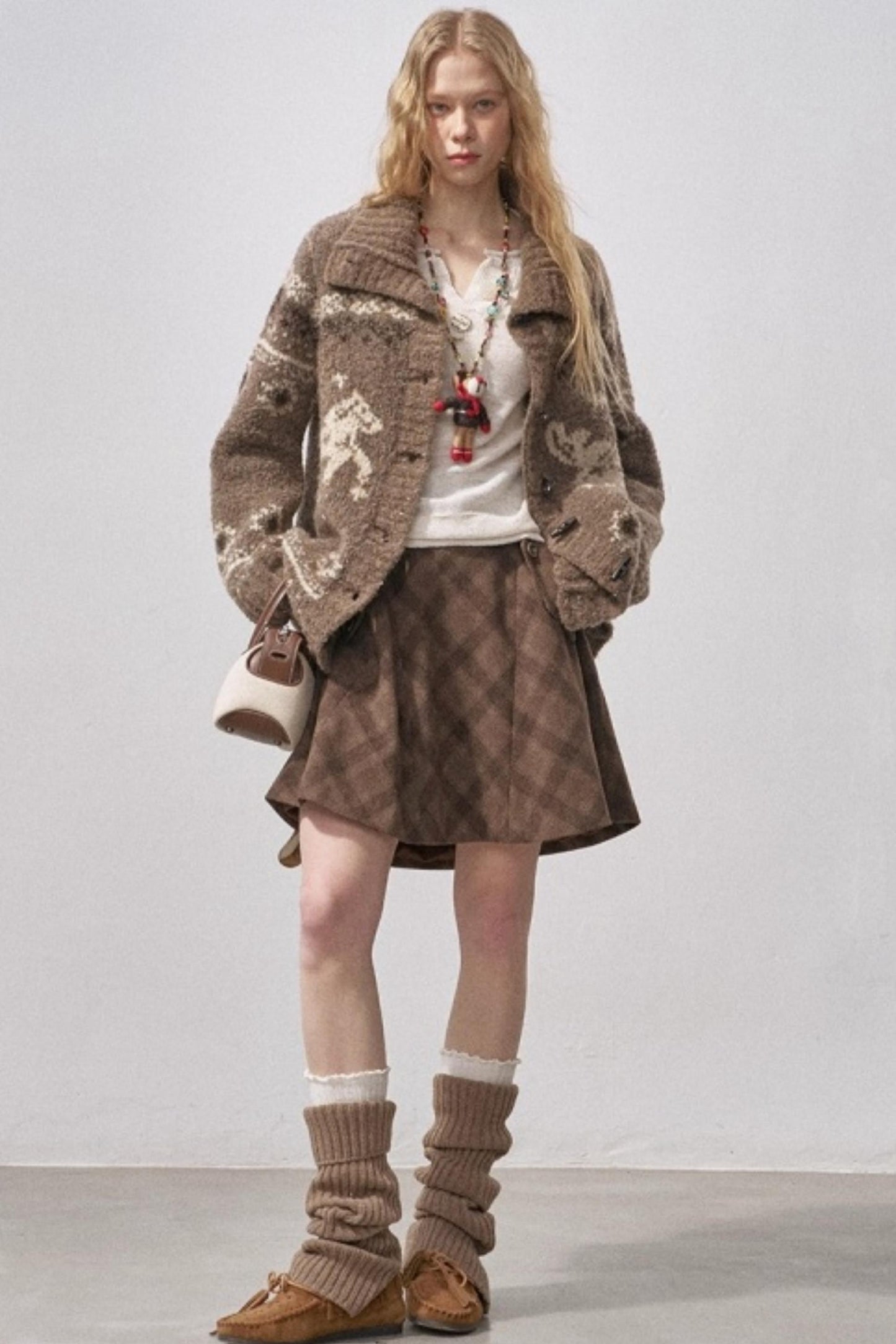 Bird and Pony Knit Cardigan