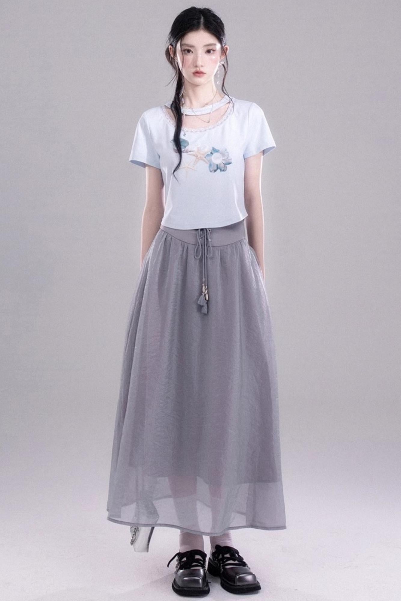 Oceanic Round Neck Tee