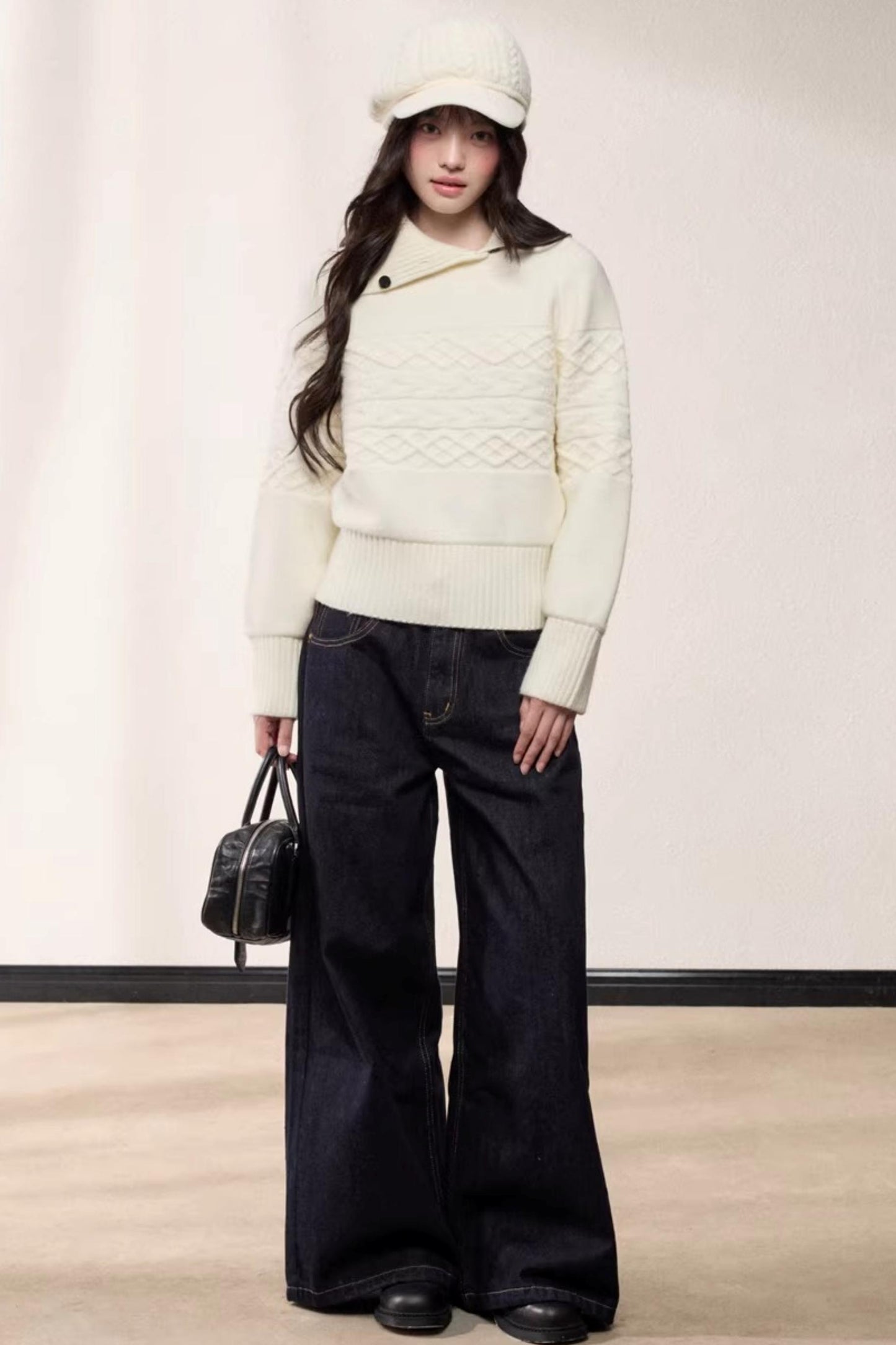 Autumn Batwing Knit Sweater