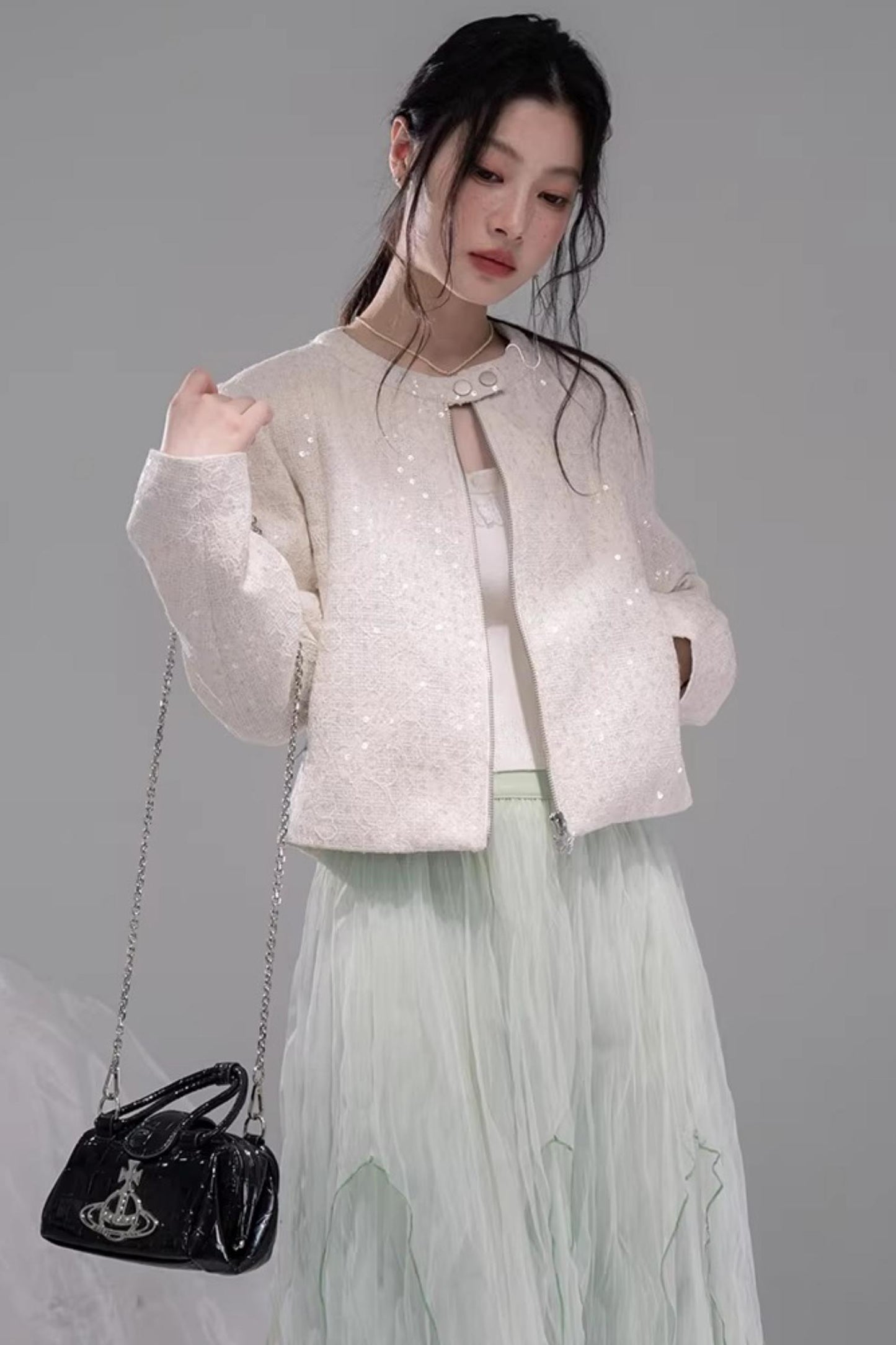 샤이닝 레이디 레이스 재킷