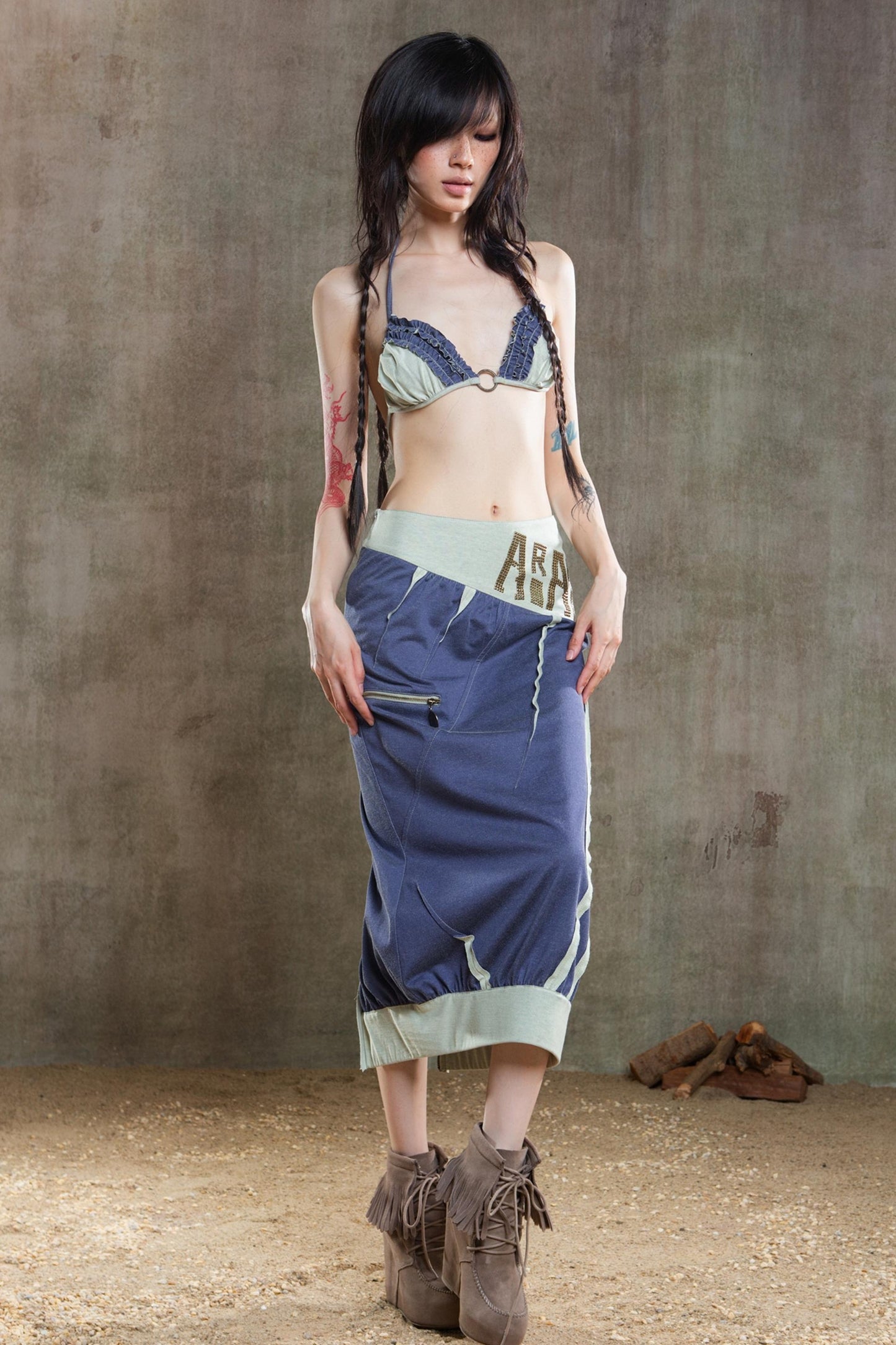 Rhinestone Multi-Wear Skirt