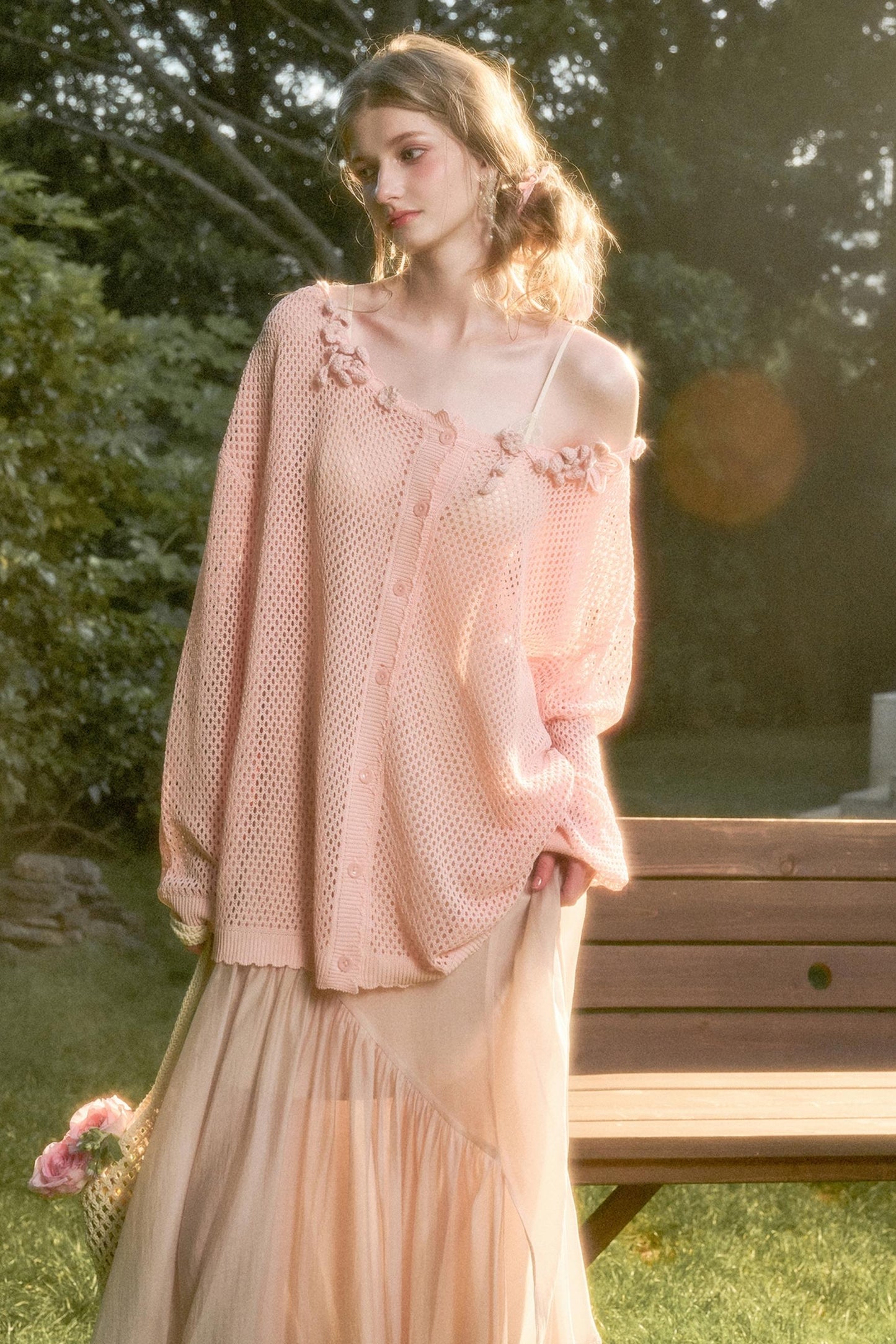 Galaxy Cool Ice Silk Cardigan