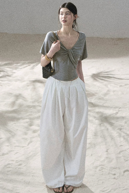 Twist Knot Summer Top