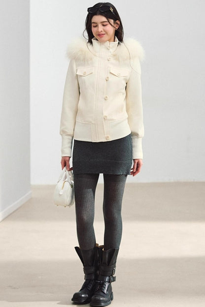 Gray Knitted Bodycon Dress