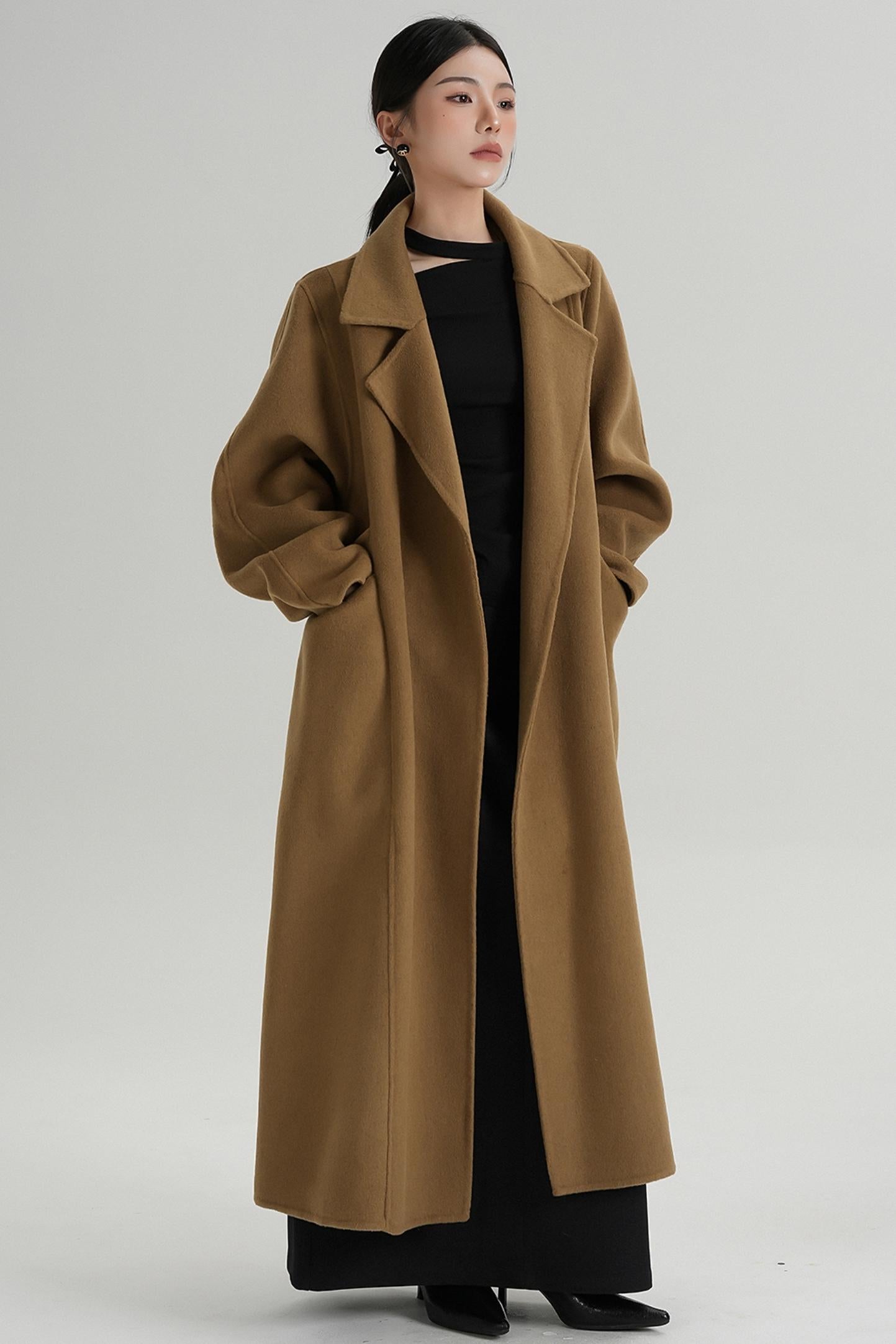 Temperament Wool Reversible Coat
