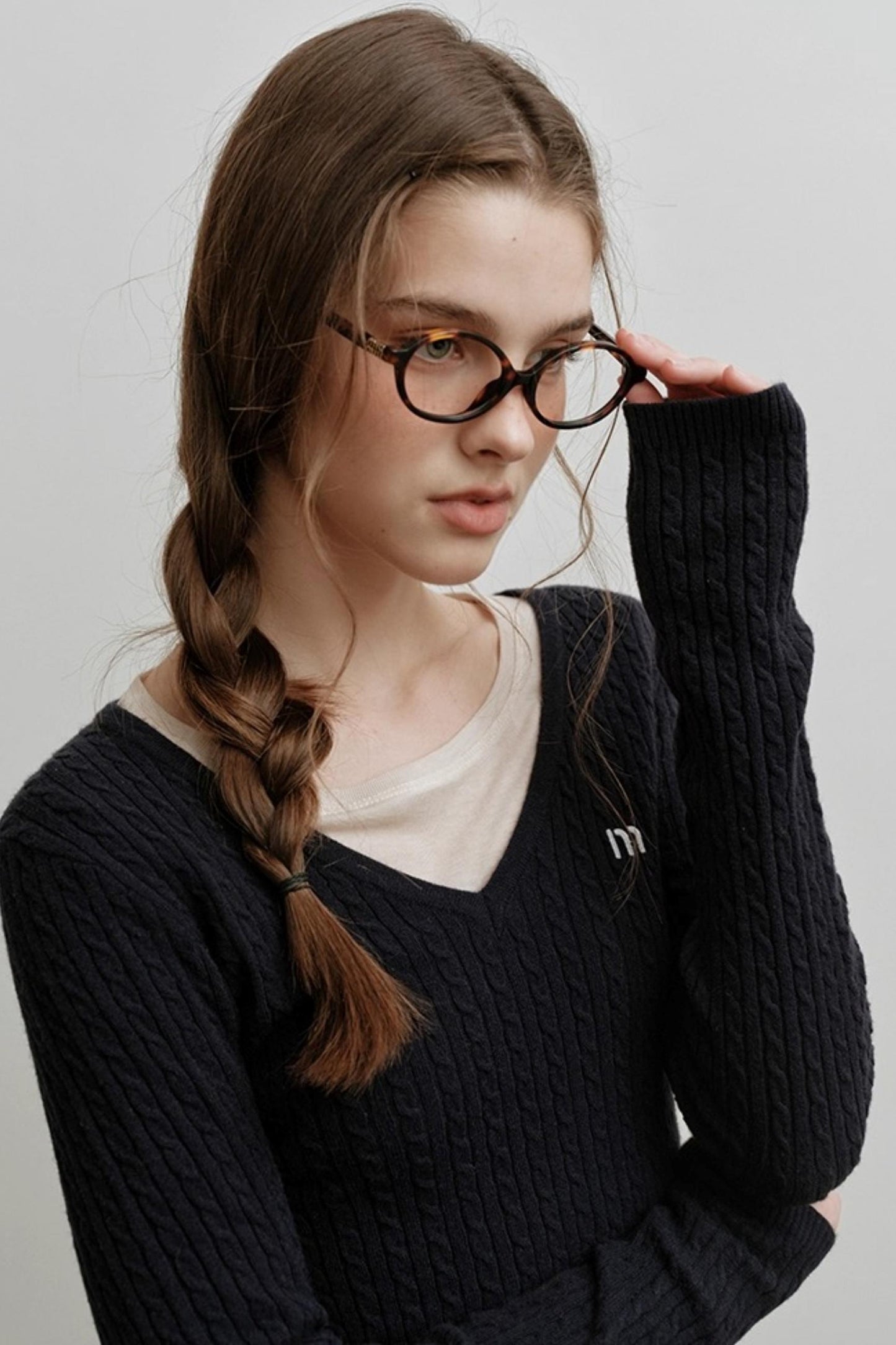 Velvet Twist Knitting Top