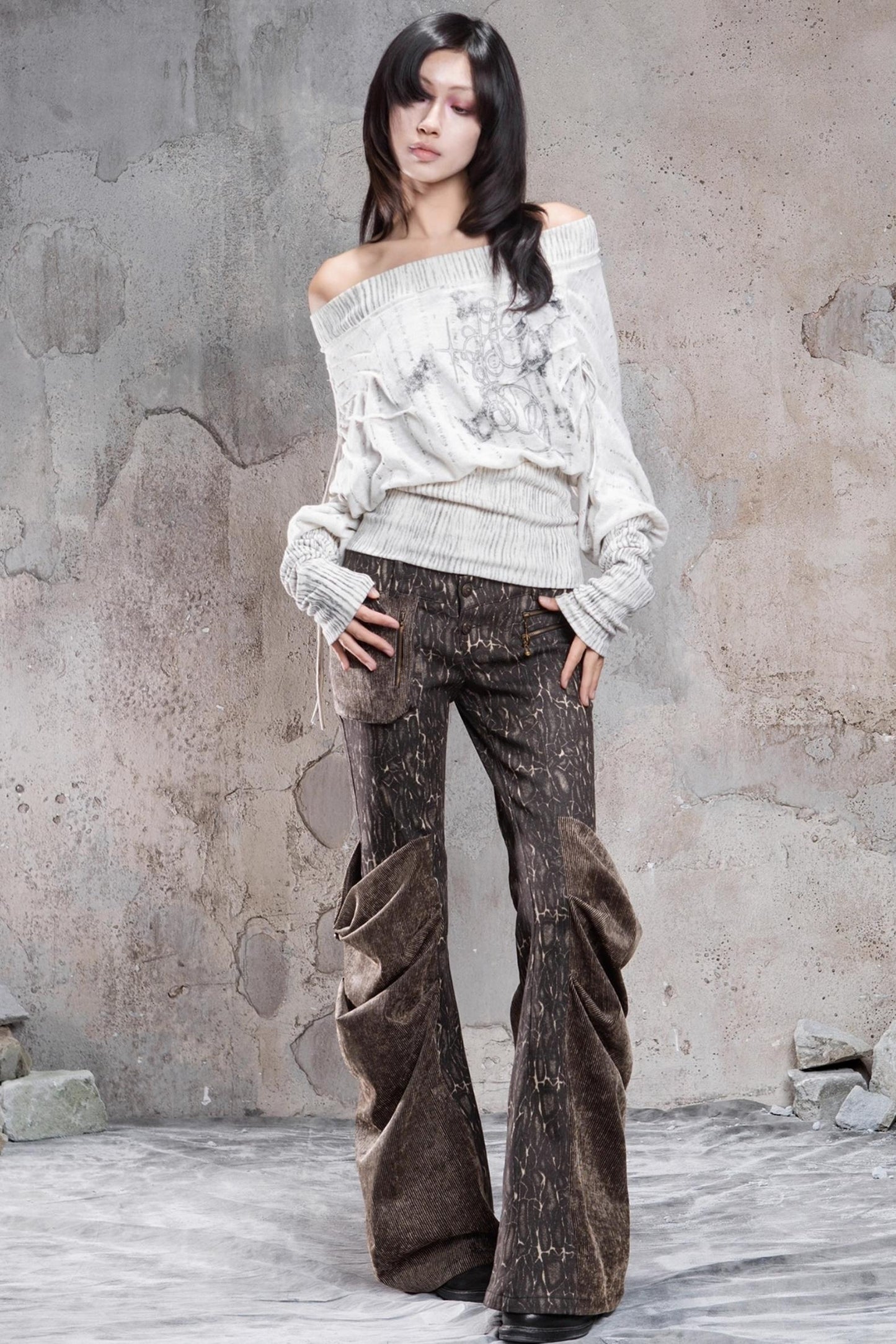 Retro Wild Pocket Trousers