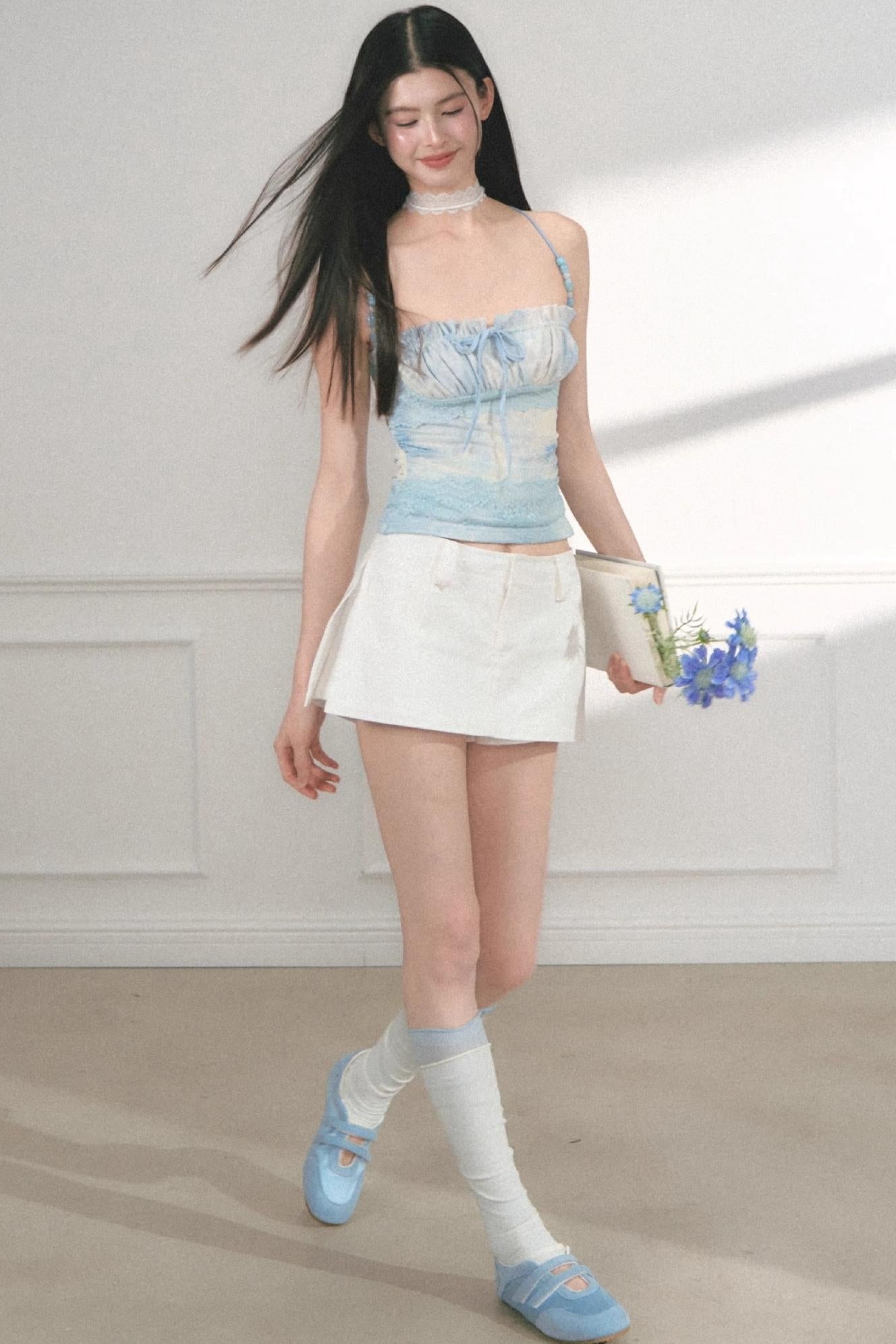 Beaded Lace Slim Fit Camisole