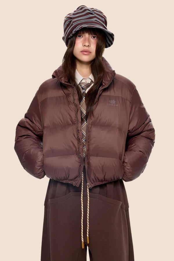 Winter Stand-Up Duck Down Jacket