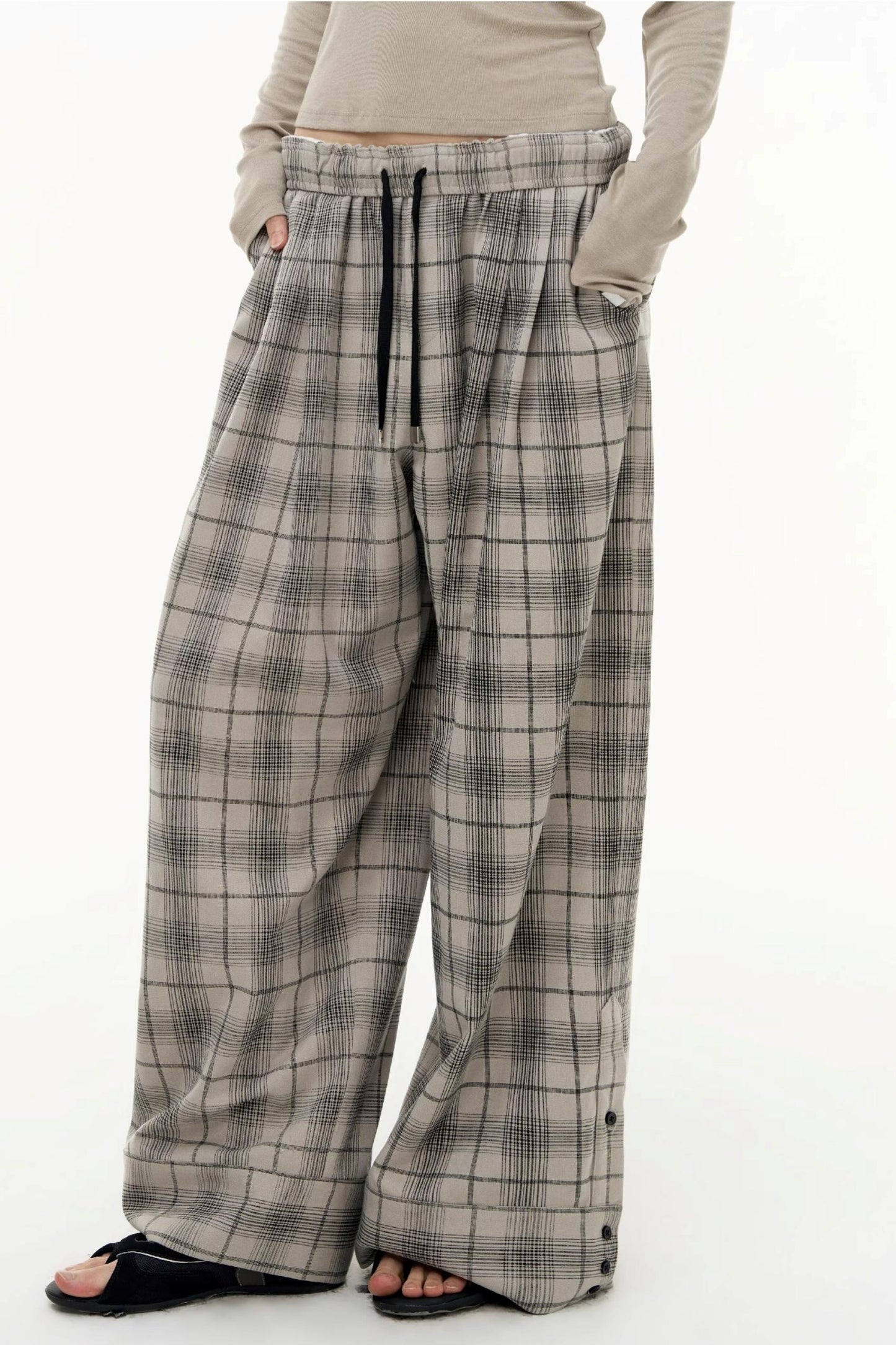 Vintage Wide-Leg Slacks