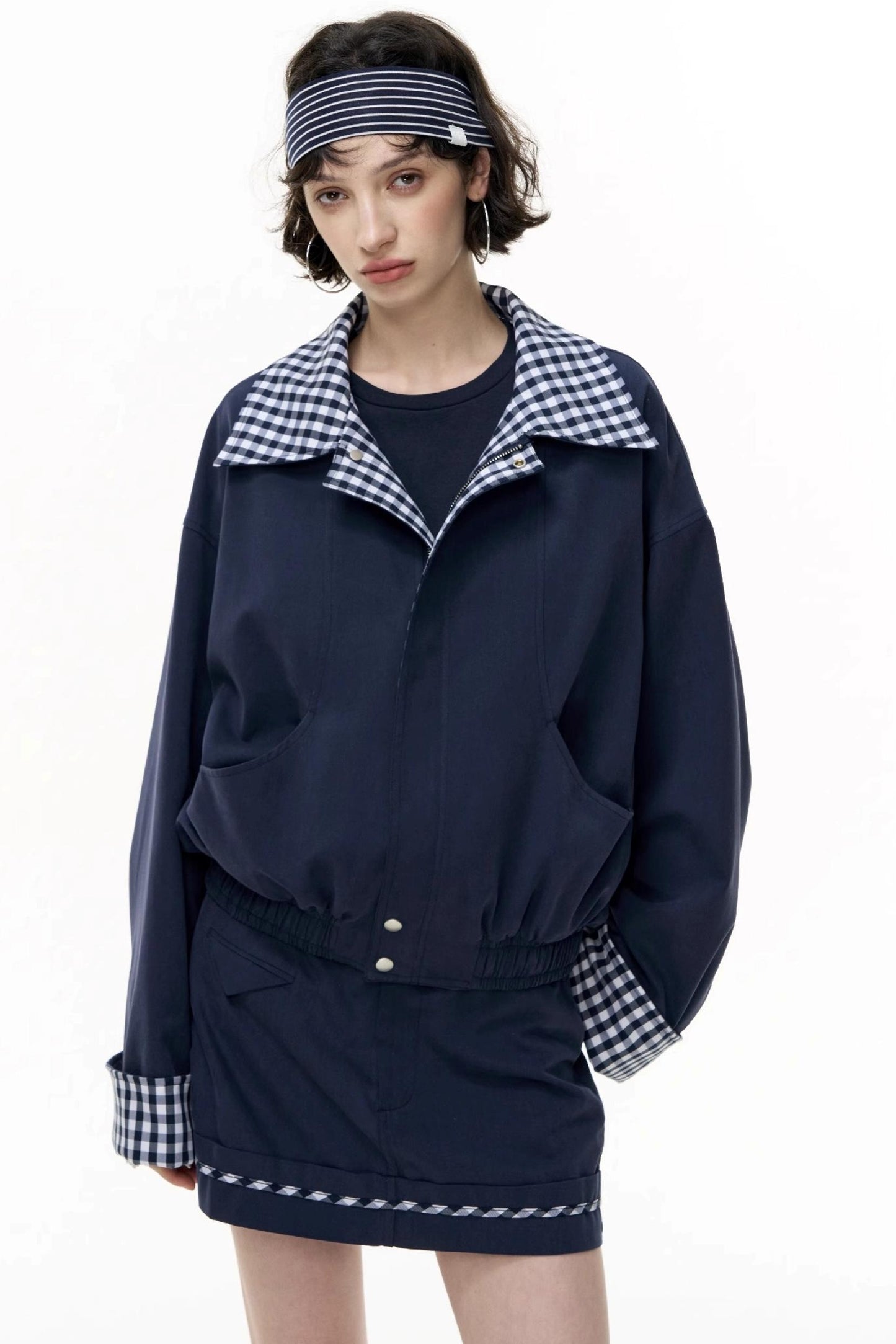 Salt Check Trench Coat Set-Up