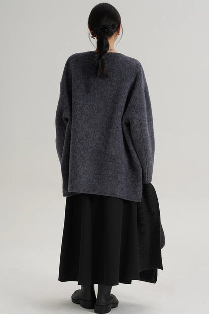 Temperament Woolen Coat