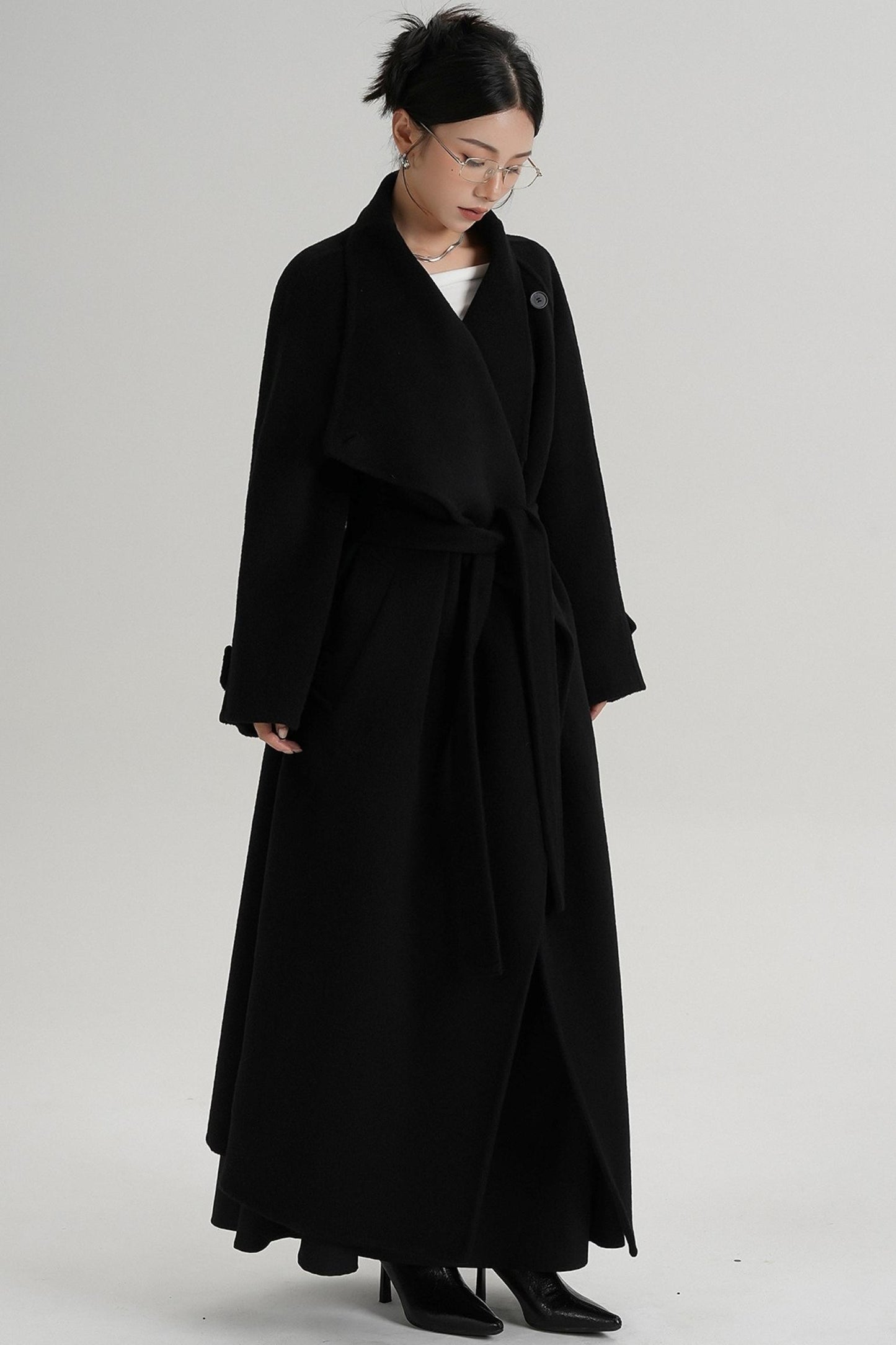 Luxurious Reversible Wool Coat