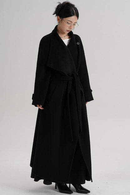 Luxurious Reversible Wool Coat