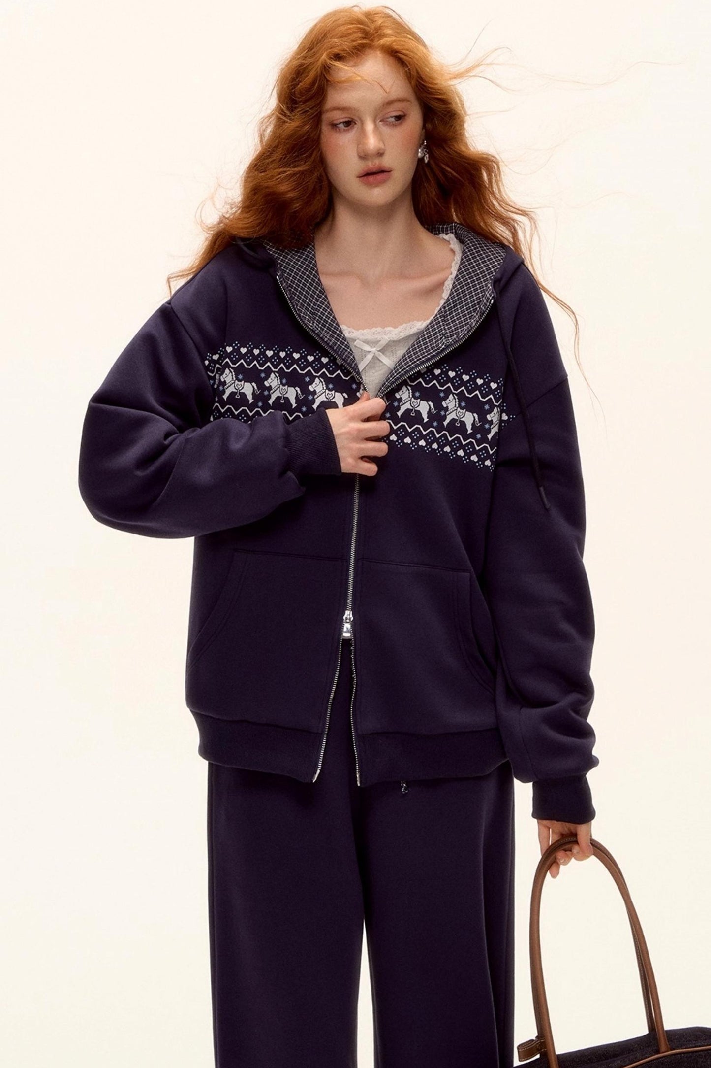 Fair Isle Quilted Jacket Set-Up