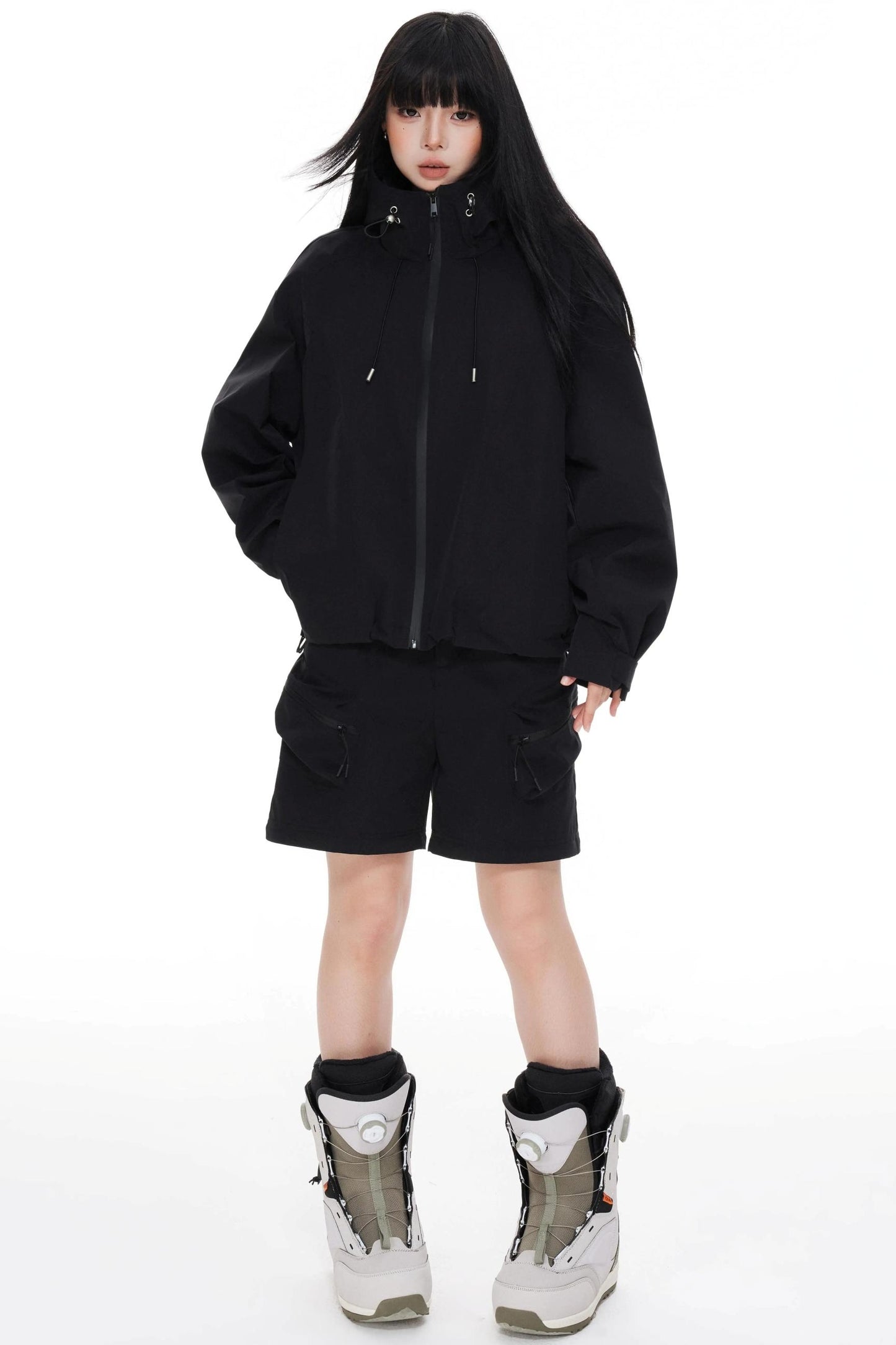 Windproof Waterproof Storm Jacket Pants Set-Up