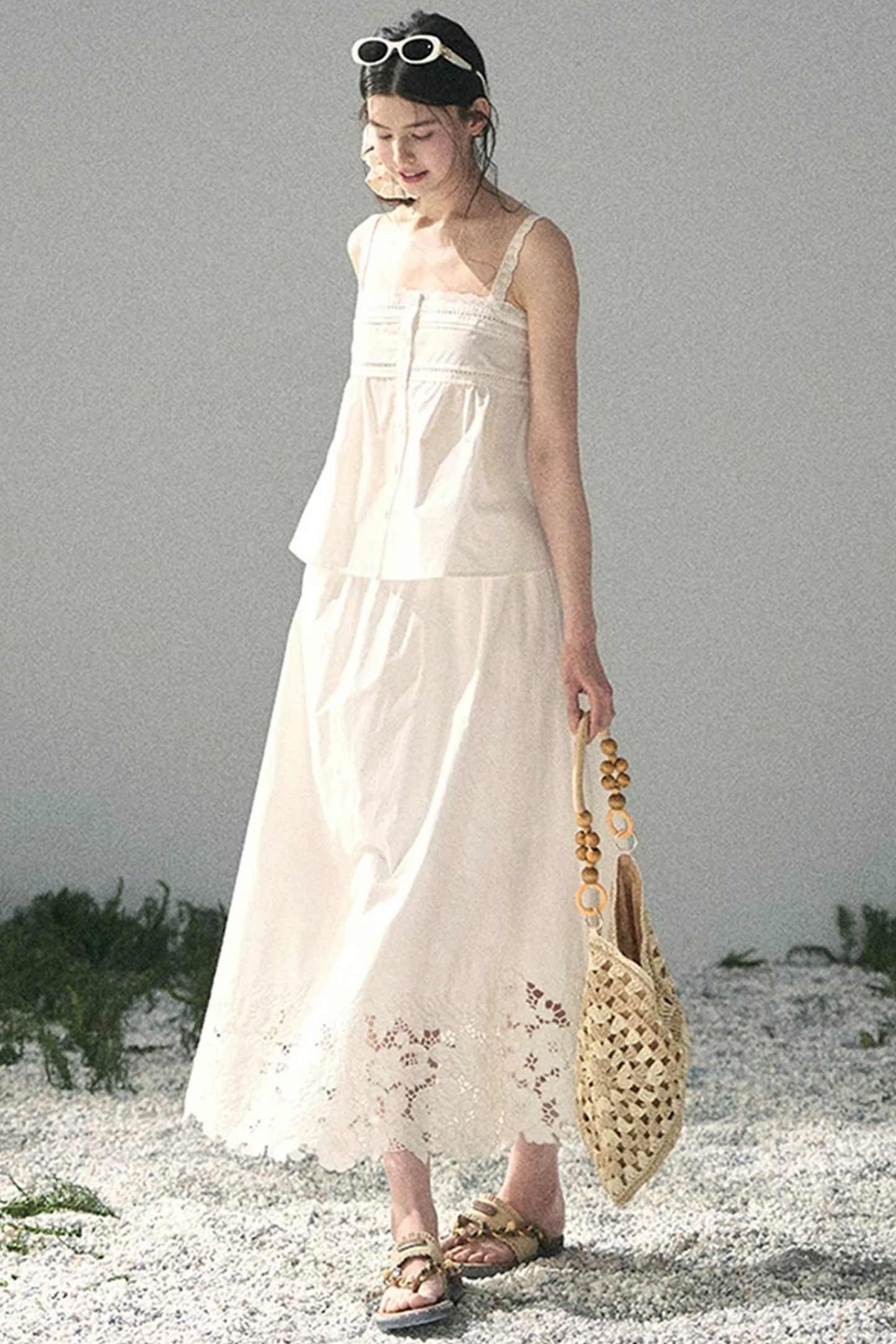 Cloud Lace Two-Piece Set-Up