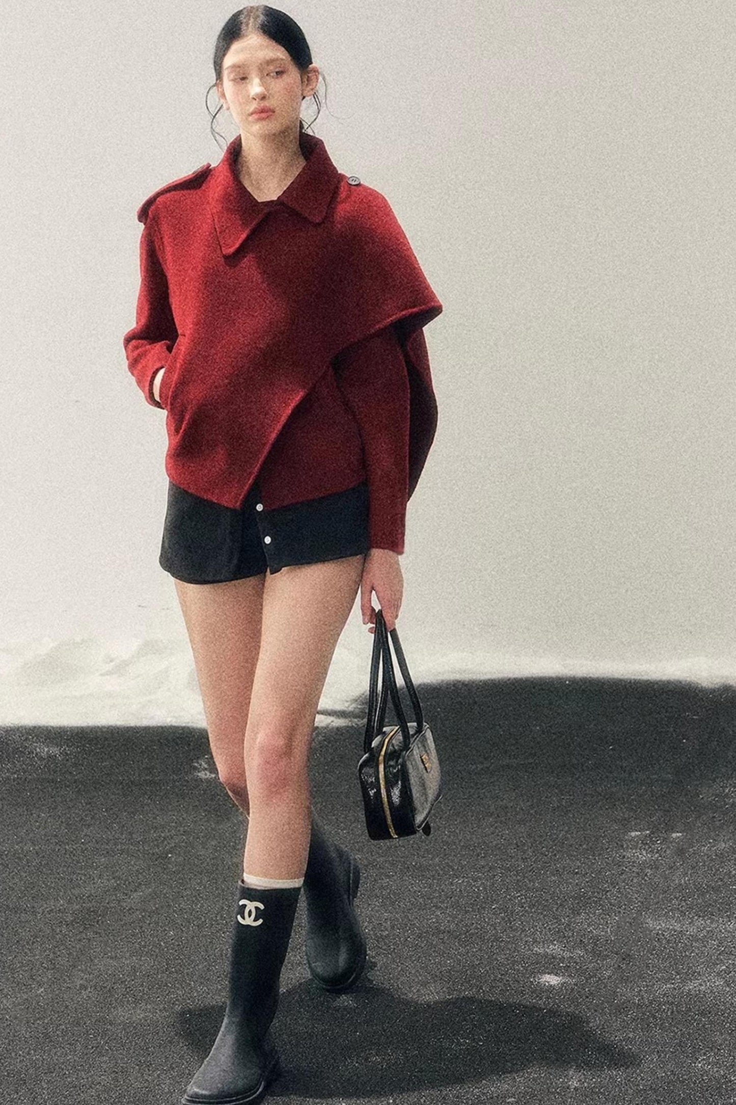 Eye-Catching Woolen Winter Coat