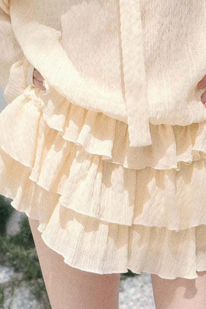 Evening Breeze French Dress Set