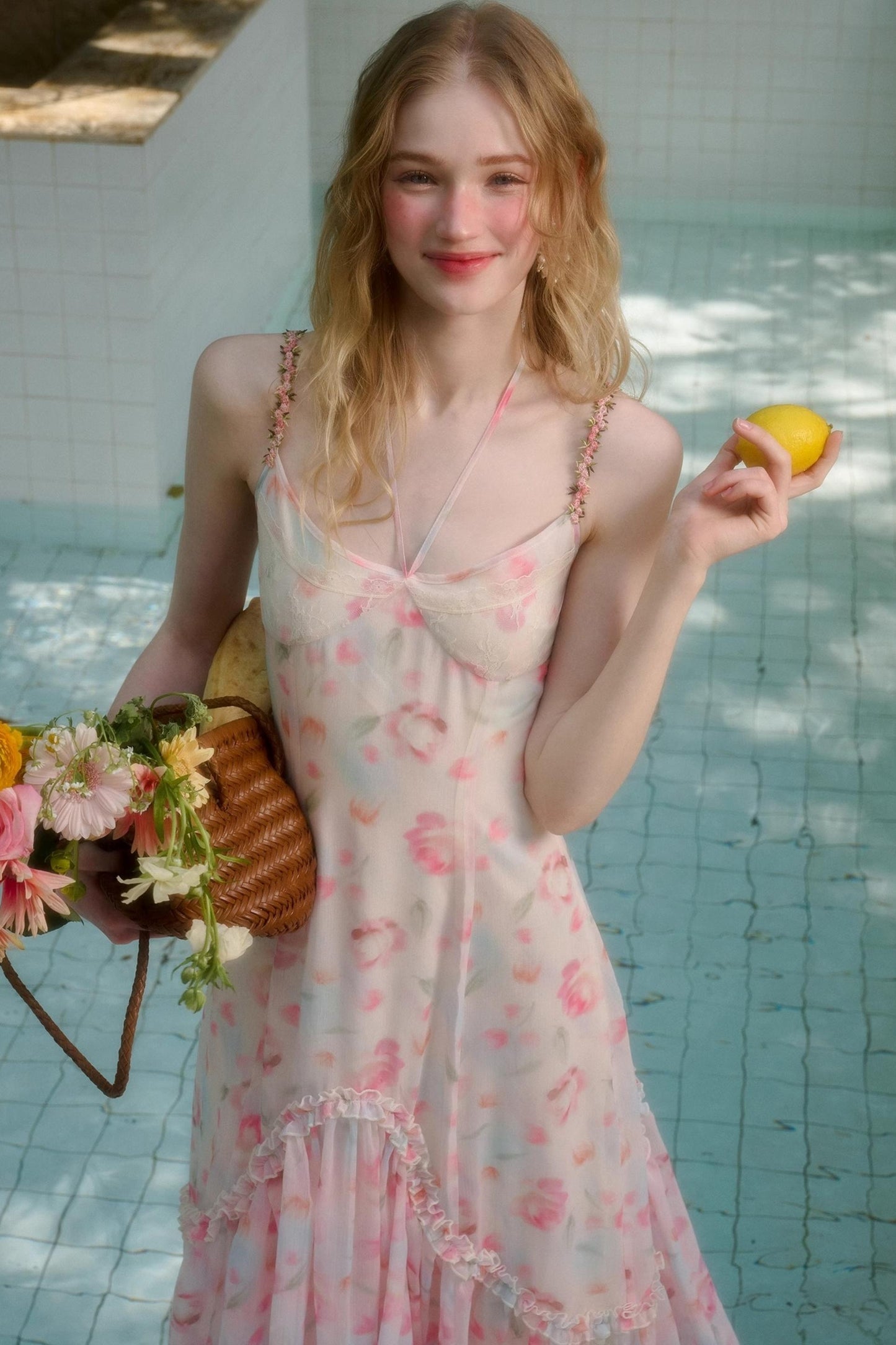 Blossom Swoosh Dress