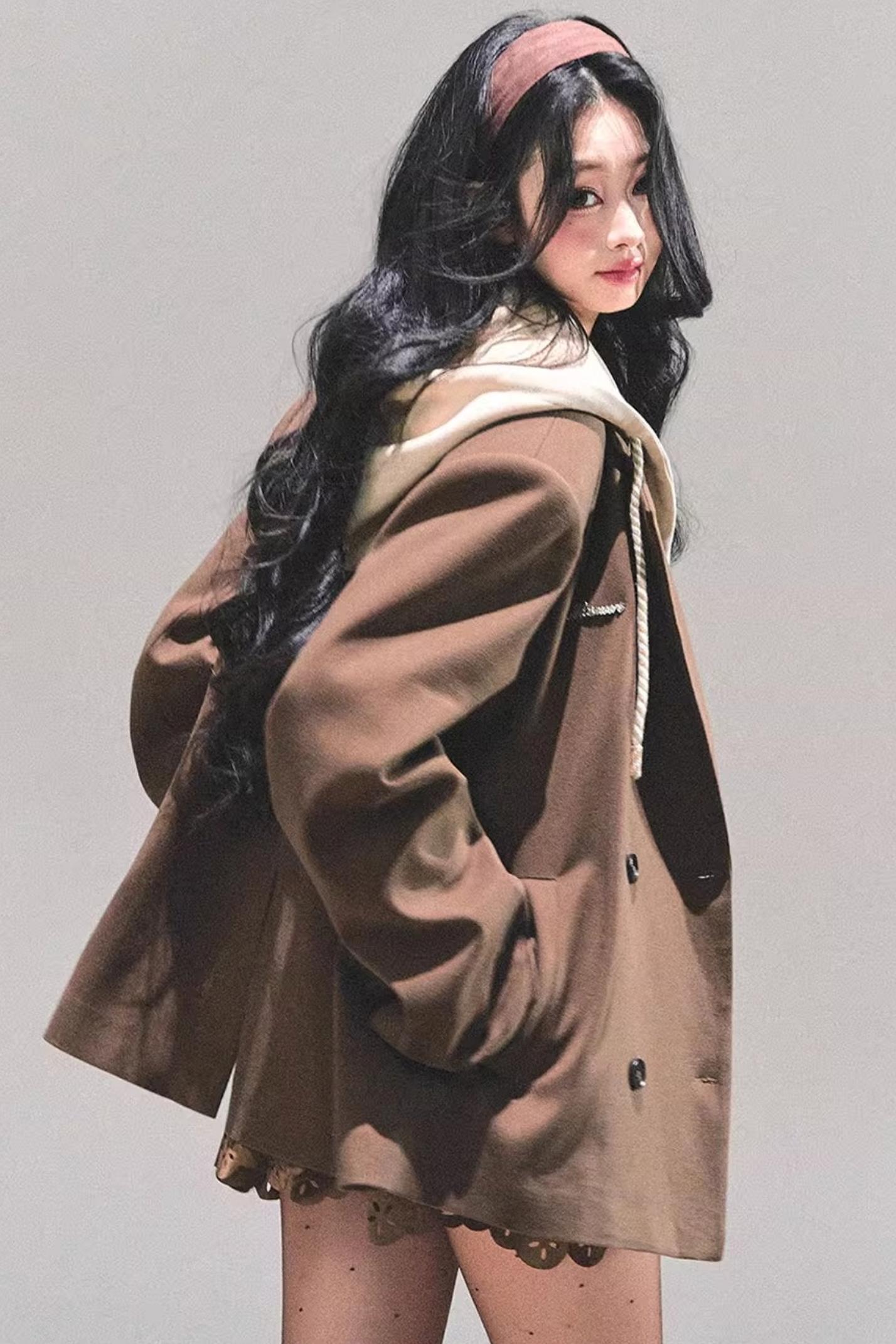 Minimalist Hooded Blazer