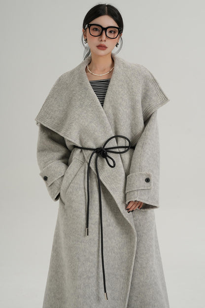 Ultra-High Reversible Wool Coat