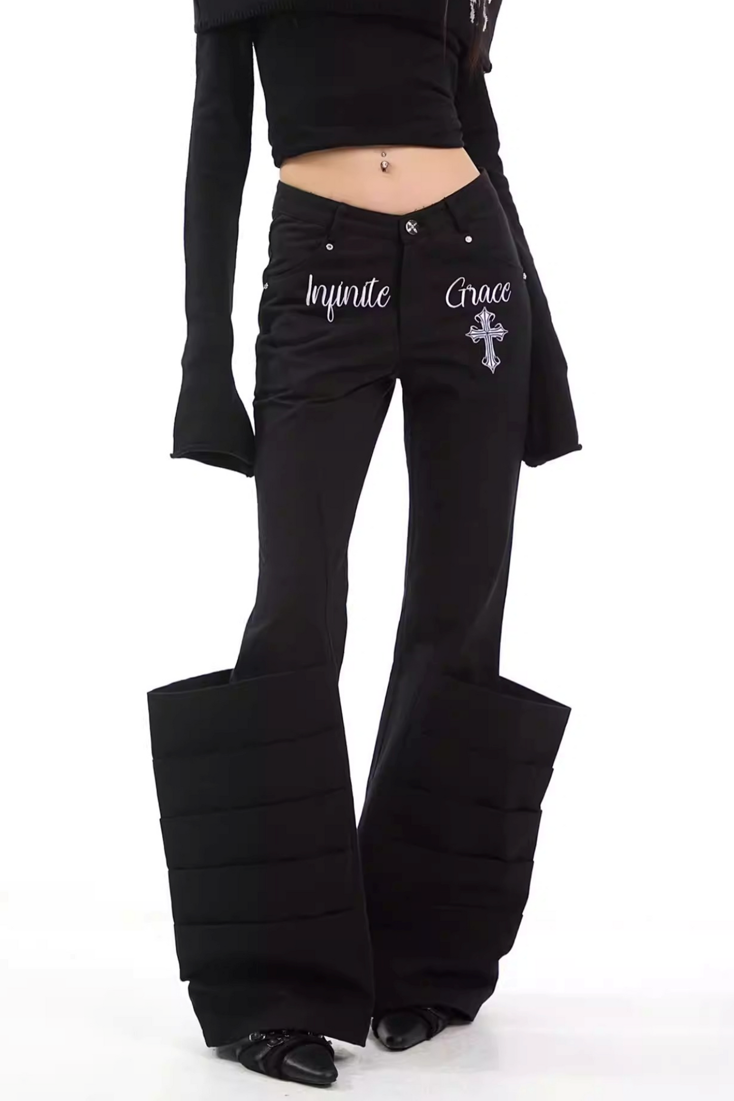 Pantalon évasé American Vintage