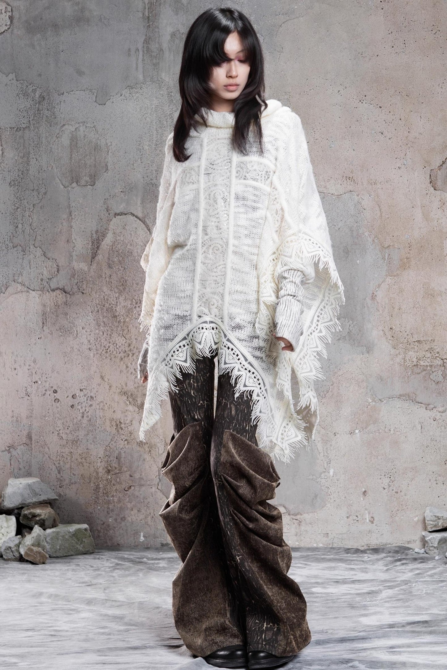 Retro Punk Cross Cloak