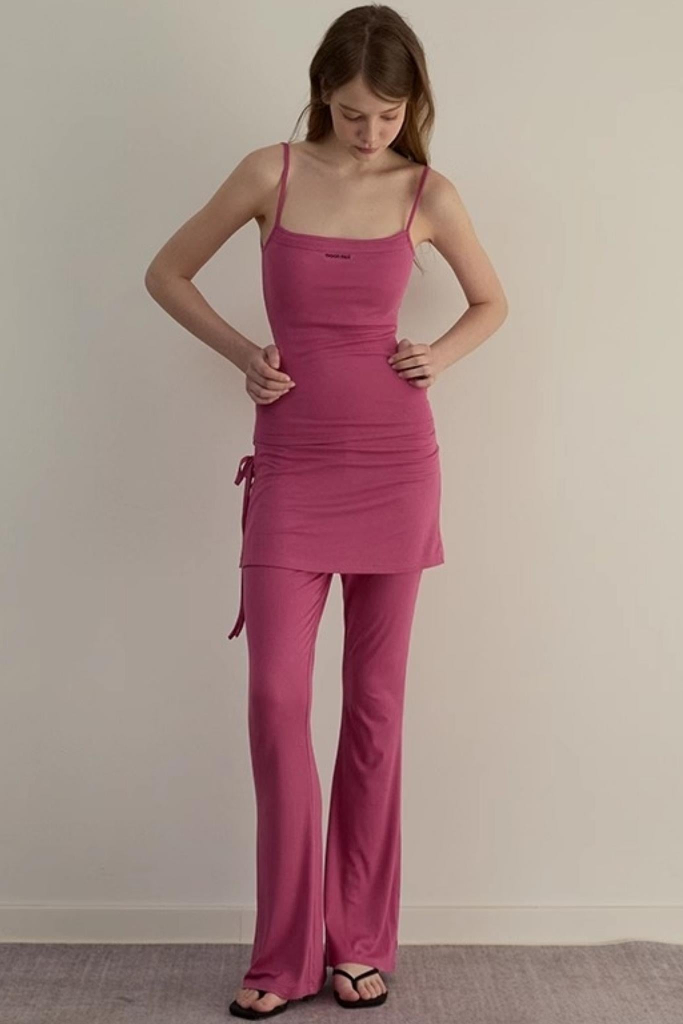 Summer Rhinestone Camisole & Pants Set