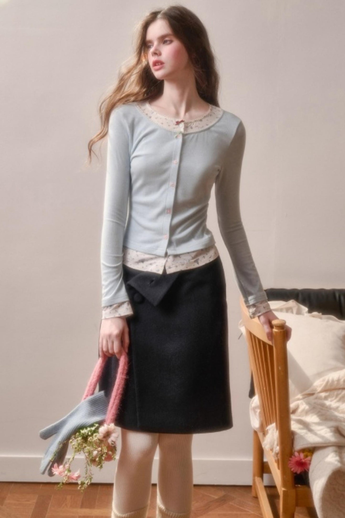 Little Fluffy Rabbit Cardigan