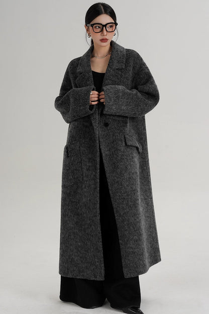 Pocket Design Wool Coat