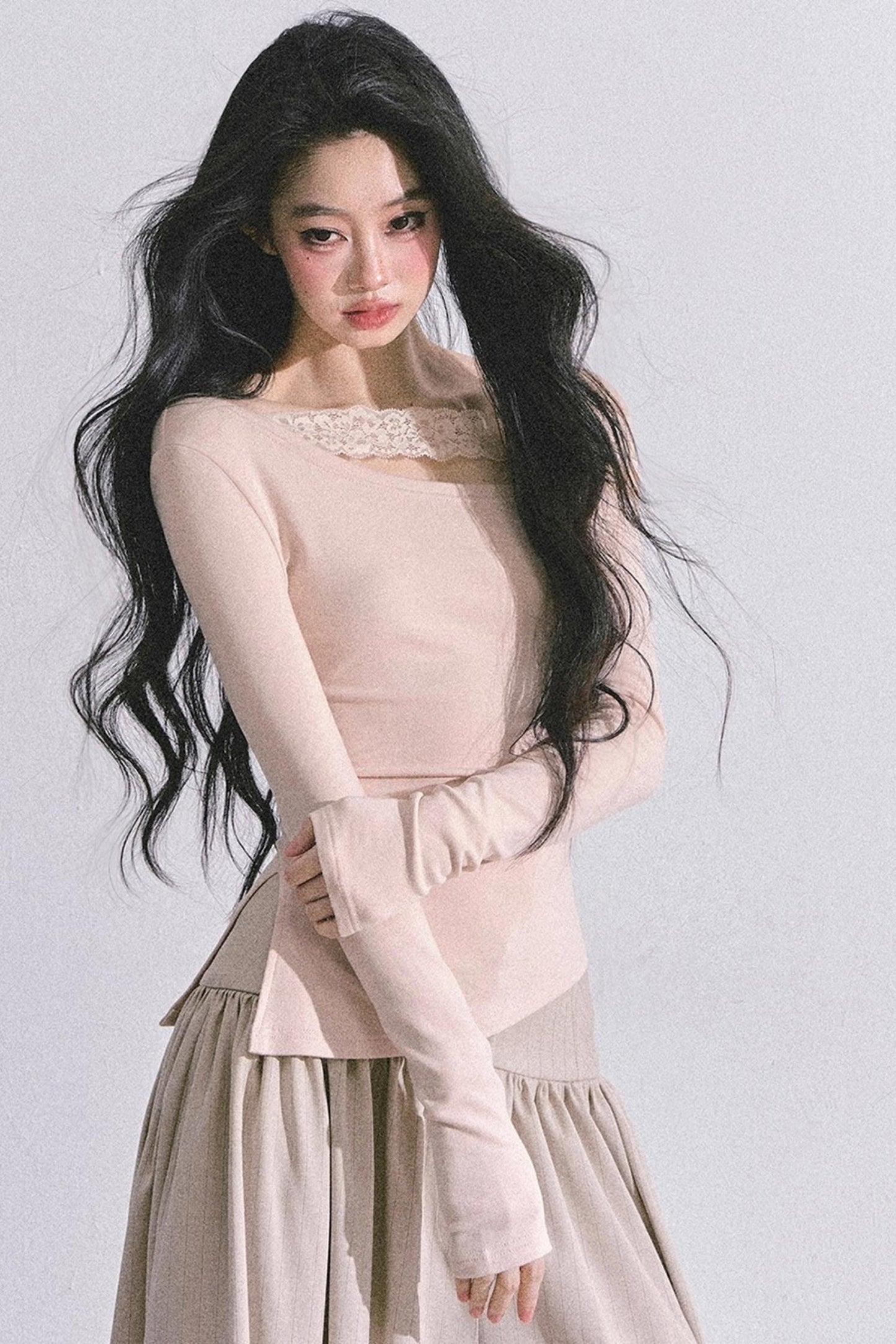 Barbaric Lace Off-the-Shoulder Top