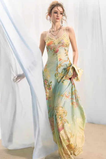 Spicy Girl Embroidered Knit Dress