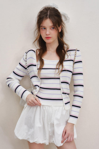 High-Waist Lace-Up Bubble Shorts