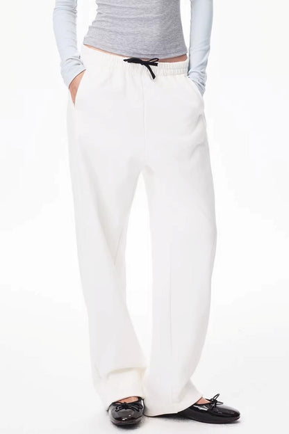 Color-Blocked Carrot Pants