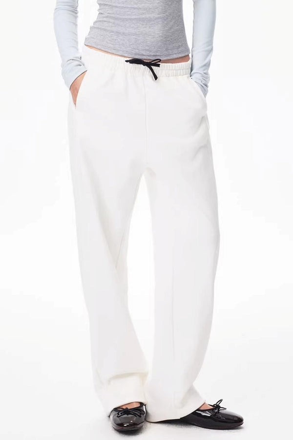 Color-Blocked Carrot Pants