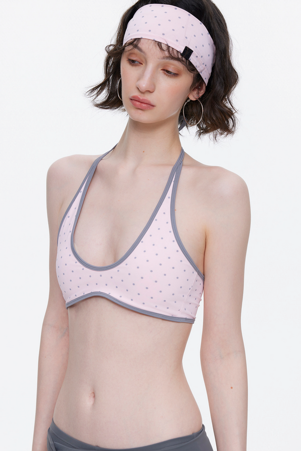 Color-Blocked Wool Knit Top Set-Up