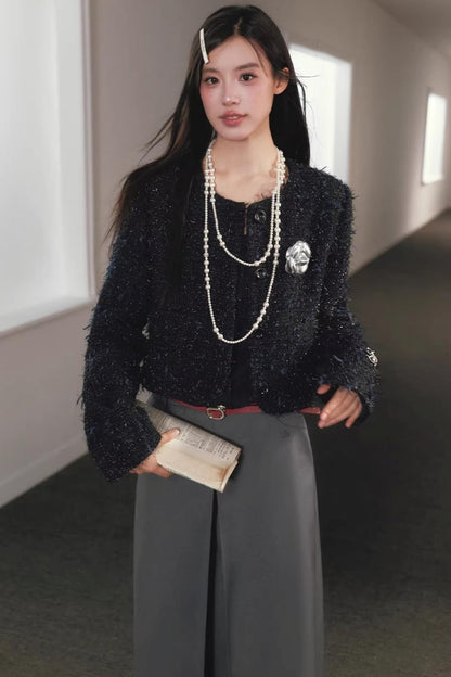 Vintage Chanel-Style Cardigan